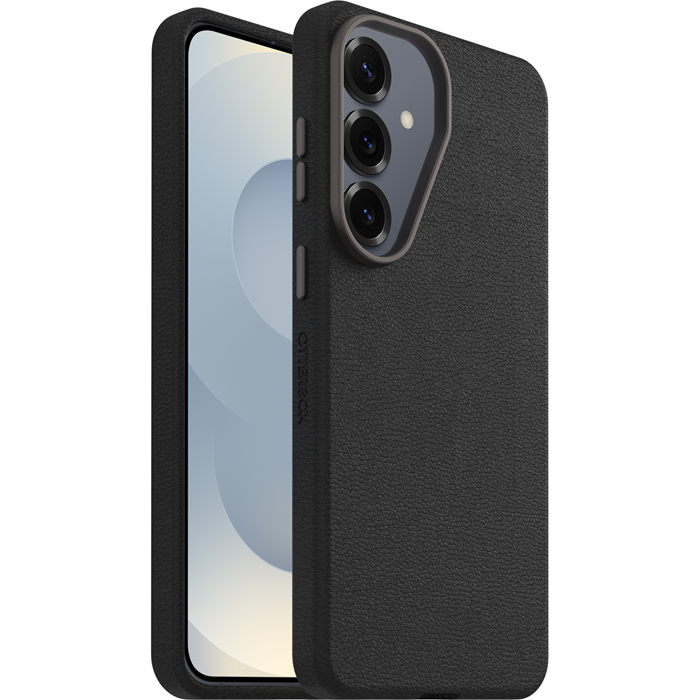OtterBox Symmetry Cactus Leather Samsung S26+ 5G (6.7") Case Noir Ash Black - (77-99957), DROP+ 3X Military Standard, 7 Years Warranty - Image 1