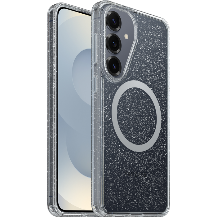 OtterBox Symmetry Clear Magnets Samsung Galaxy S26+ 5G (6.7") Case Stardust Clear - (77-99980), DROP+ 3X Military Standard, 7 Years Warranty - Image 5