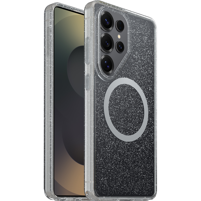 OtterBox Symmetry Clear Magnets Samsung Galaxy S26 Ultra 5G (6.9") Case Stardust Clear - (77-99981), DROP+ 3X Military Standard, 7 Years Warranty - Image 1