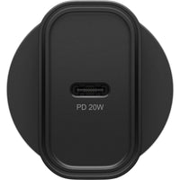 OtterBox 20W USB-C (Type I) PD Fast Wall Charger - Black (78-81350), Compact, Drop Tested,Safe & Smart Charging,Best for Apple, 2 Years Warranty - Image 2