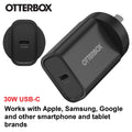 OtterBox 30W USB-C (Type I) PD Fast Wall Charger - Black (78-81351), Compact, Drop Tested,Safe & Smart Charging,Best for Apple, 2 Years Warranty - Image 1