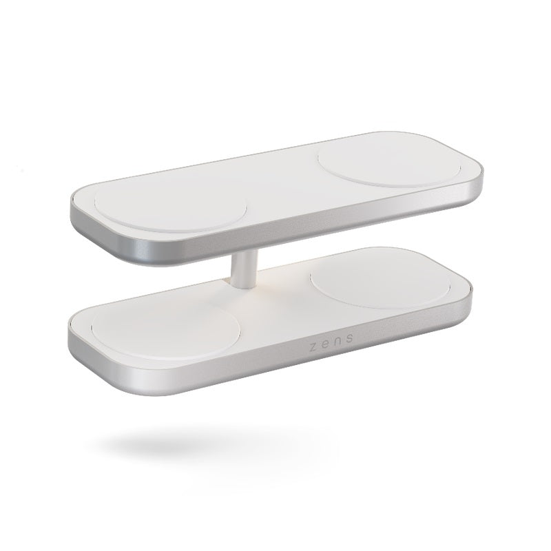 OtterBox 60W Zens Quattro Charger Pro 4 - White (78-81526), Qi2 Wireless Charging, Charge 4 Devices Simultaneously, 2 Years Warranty - Image 3