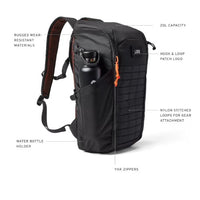 UAG Civilian Backpack 20L - Olive Drab/Orange(984174114097),  Lightweight, Travel Friendly, Scratch-Resistant ,1 Year  Warranty - Image 3
