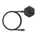 UAG Wireless Charging Pad with Stand - Black/Carbon Fiber(9B4410114042),Up to 15W Of Wireless Power,Detachable 4ft Braided USB-C Cable,1 Year Warranty - Image 1
