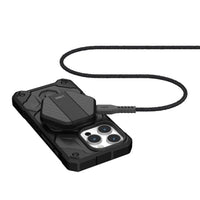 UAG Wireless Charging Pad with Stand - Black/Carbon Fiber(9B4410114042),Up to 15W Of Wireless Power,Detachable 4ft Braided USB-C Cable,1 Year Warranty - Image 3