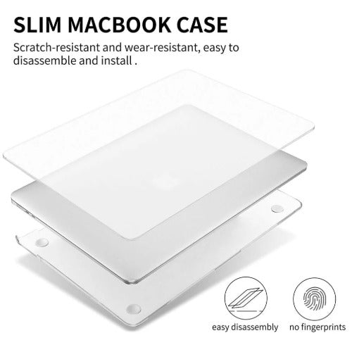 USP Apple MacBook Neo (13") Hardshell Glassy Matte Case - Clear, Scratch Resistant, Lightweight, Anti-Slip Design, 5 Years Warranty - Image 3