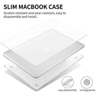 USP Apple MacBook Neo (13") Hardshell Glassy Matte Case - Clear, Scratch Resistant, Lightweight, Anti-Slip Design, 5 Years Warranty - Image 3