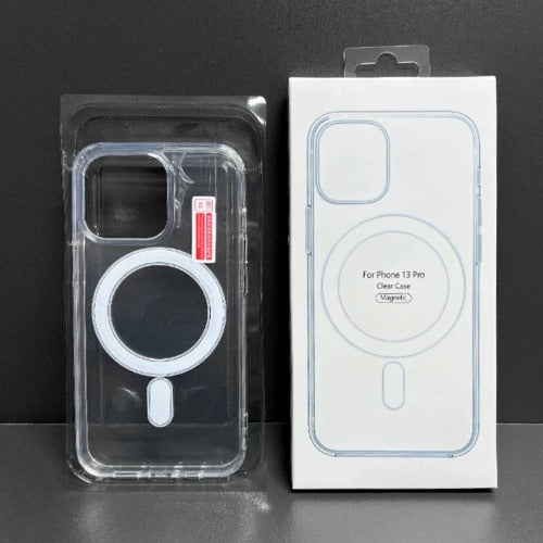USP Apple iPhone 13 Pro  (6.1") Clear Case with MagSafe - Crystal Clear, Drop Protection, Scratch Resistant, Magnetic, Durable, 5 Years Warranty - Image 4
