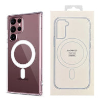 USP Samsung Galaxy S26 Ultra 5G (6.9") Magsafe Hard Crystal Clear Case - TPU Backplate, Rubberized Border , Scratch Resistant , 5 Years Warranty - Image 2