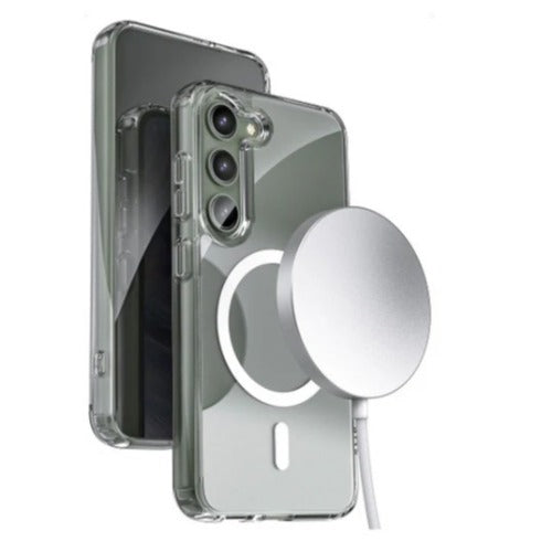 USP Samsung Galaxy S26 Ultra 5G (6.9") Magsafe Hard Crystal Clear Case - TPU Backplate, Rubberized Border , Scratch Resistant , 5 Years Warranty - Image 3