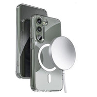 USP Samsung Galaxy S26 Ultra 5G (6.9") Magsafe Hard Crystal Clear Case - TPU Backplate, Rubberized Border , Scratch Resistant , 5 Years Warranty - Image 3