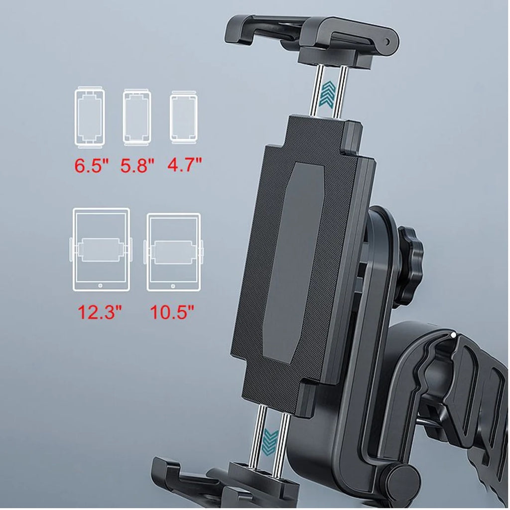 USP Universal In-Car Tablet Mount Dash Windscreen Holders - Black, Compatible with tablets 7–11.9”, Portrait/landscape viewing, Perfect mounting - Image 5