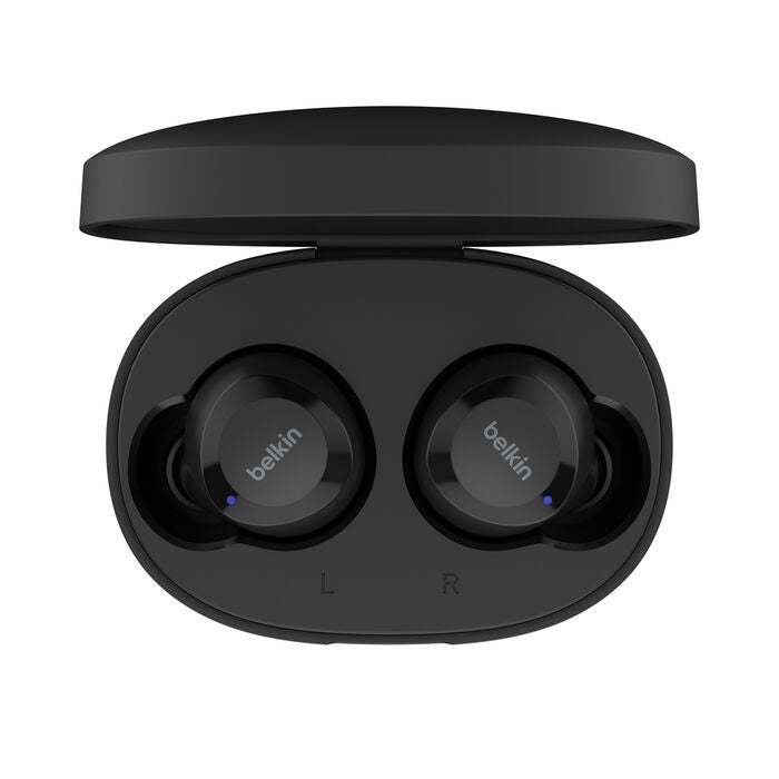 Belkin SoundForm Bolt 2 Wireless Earbuds - Black (AUC009fqBKV2), 28hrs Battery, Lightweight, BT 5.3 Multipoint, IPX4-Rated, 2 Years Warranty - Image 2
