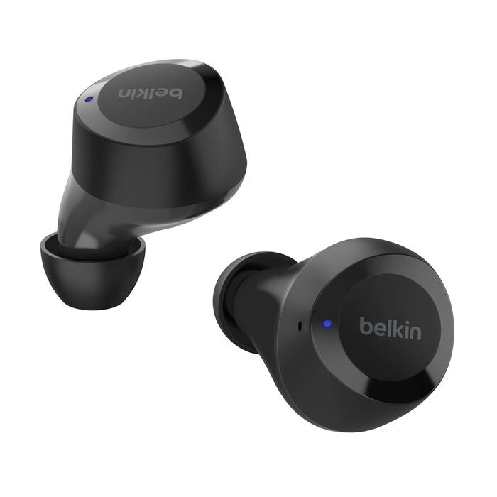 Belkin SoundForm Bolt 2 Wireless Earbuds - Black (AUC009fqBKV2), 28hrs Battery, 6mm Drivers, BT 5.3 Multipoint, IPX4-Rated, 2 Years Warranty - Image 1