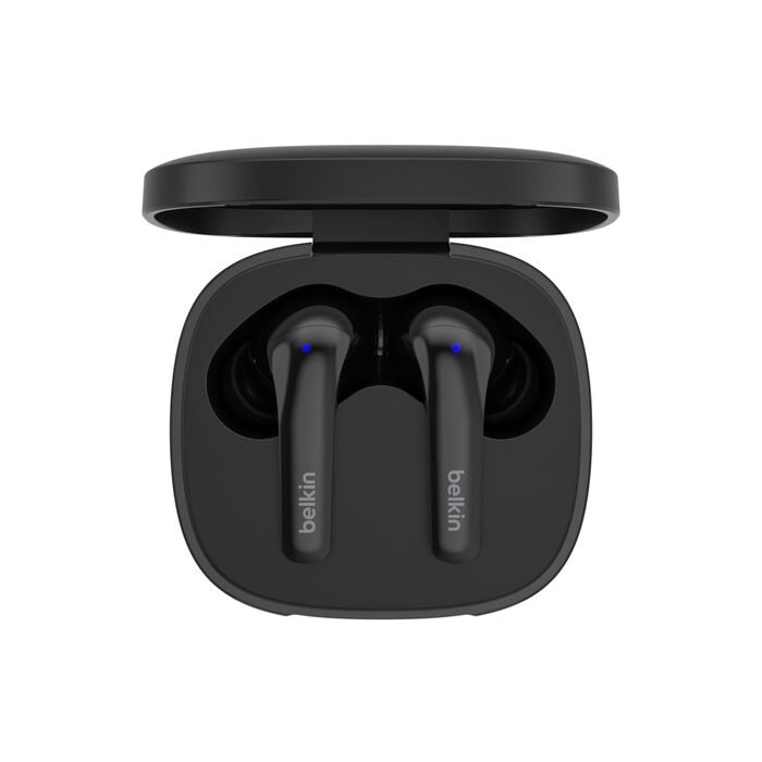 Belkin SoundForm Motion 2 True Wireless Earbuds - Black (AUC010fqBKV2), 33 hrs Battery, 12mm Drivers, BT 5.3 Multipoint, IPX5-Rated, 2 Years Warranty - Image 4