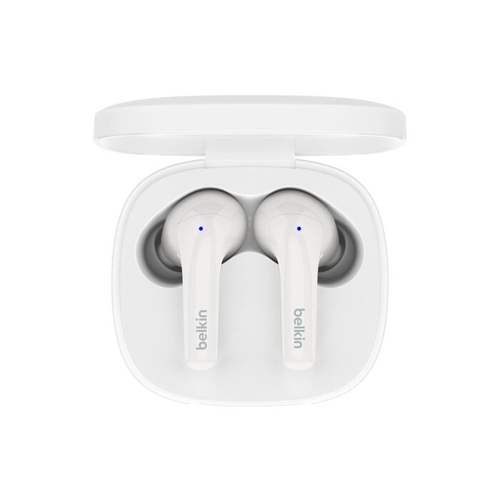 Belkin SoundForm Motion 2 True Wireless Earbuds - White (AUC010fqWHV2), 33 hrs Battery, 12mm Drivers, BT 5.3 Multipoint, IPX5-Rated, 2 Years Warranty - Image 3