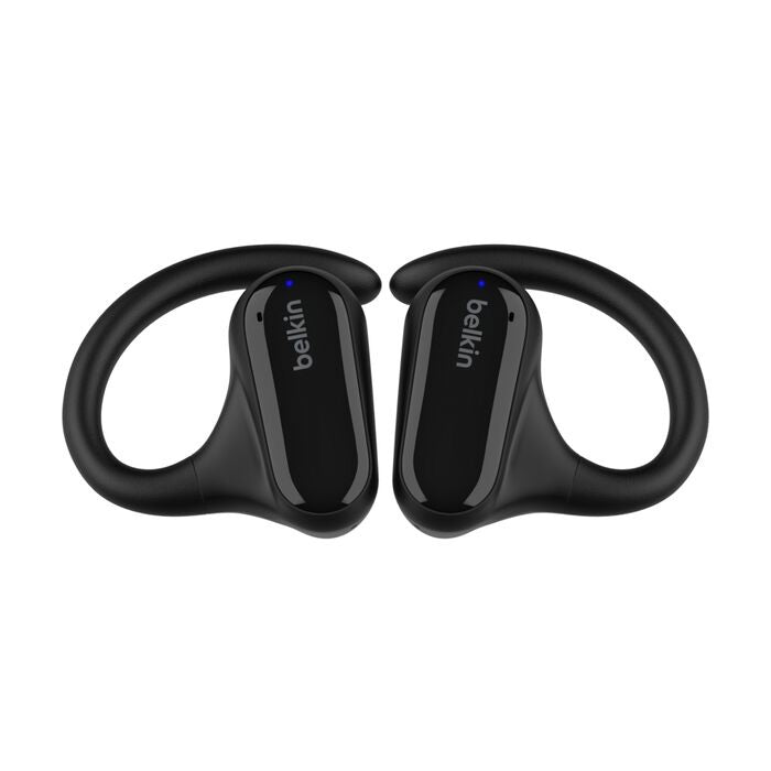 Belkin SoundForm ClearFit Open-Ear Wireless Earbuds - Black (AUC013btBK), 26hrs Battery,14.2mm Drivers, BT 5.3 Multipoint, IPX5-Rated,2 Years Warranty - Image 2