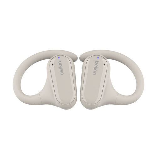 Belkin SoundForm ClearFit Open-Ear Wireless Earbuds - White (AUC013btSA), 26hrs Battery,14.2mm Drivers, BT 5.3 Multipoint, IPX5-Rated,2 Years Warranty - Image 2