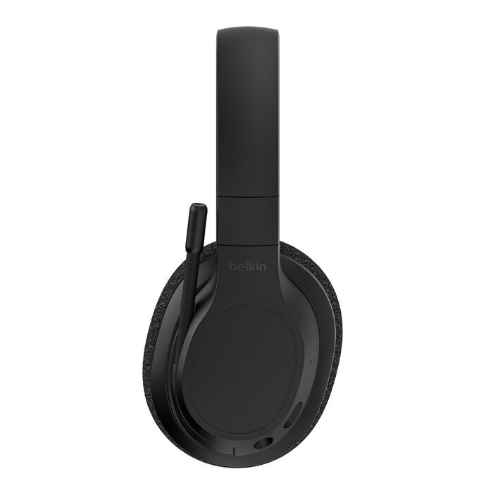 Belkin SoundForm Adapt Wireless Over-The-Ear Headphones - Black (AUD005btBLK), 65 Hours Playtime, ENC Noise Cancellation, 2 Years Warranty - Image 3