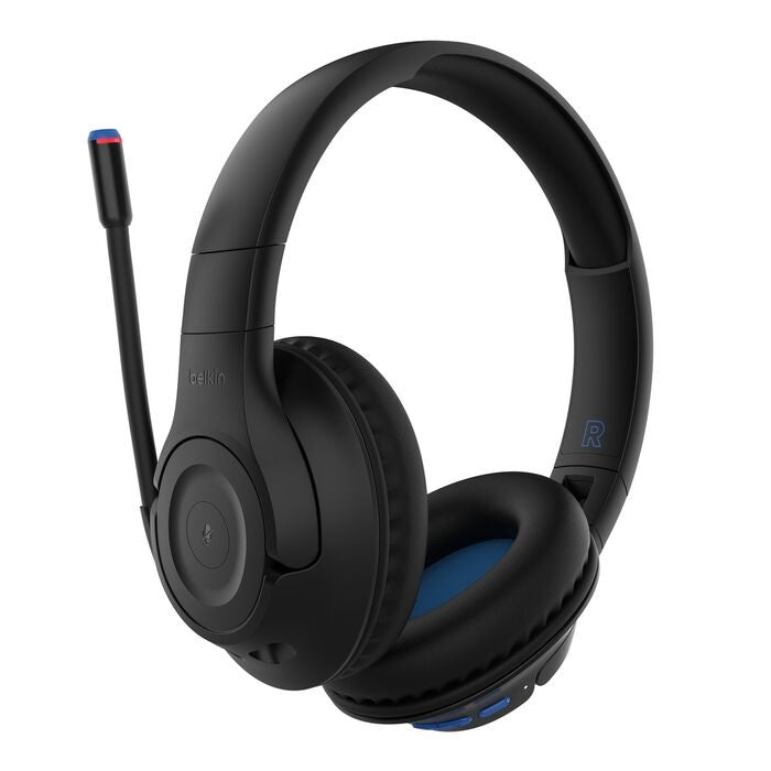 Belkin SoundForm Inspire Wireless Over-Ear Headset for Kids - Black(AUD006btBLK),35hrs Battery,40mm Drivers,85dB Volume Cap,BT 5.2,2 Years Warranty - Image 5