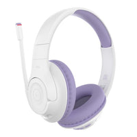 Belkin SoundForm Inspire Wireless Over-Ear Headset for Kids - Lavendar(AUD006btLV),35hrs Battery,40mm Drivers,85dB Volume Cap,BT 5.2,2 Years Warranty - Image 5