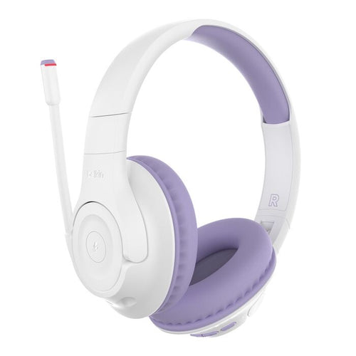 Belkin SoundForm Inspire Wireless Over-Ear Headset for Kids - Lavendar(AUD006btLV),35hrs Battery,40mm Drivers,85dB Volume Cap,BT 5.2,2 Years Warranty - Image 1