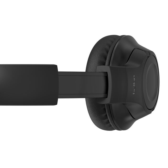 Belkin SoundForm Inspire USB-C Wired Over-Ear Headset for Kids - Black (AUD007fqBK), 85dB Volume Cap,USB-C & 3.5mm Wired Cable, 2 Years Warranty - Image 4