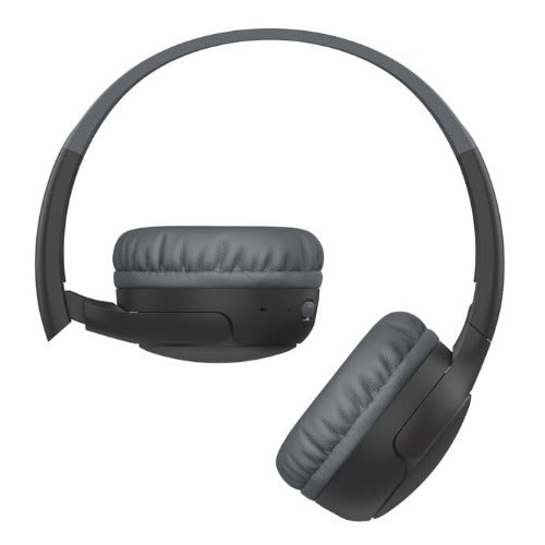 Belkin SoundForm Mini2 Wireless On-Ear Headphones for Kids - Black(AUD012fqBK),55 hrs Battery, 85dB Volume Cap, Built-in Microphone, 2 Years Warranty - Image 3