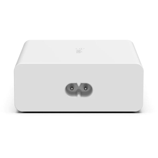 Belkin BoostCharge Pro 108W USB-C (PD 3.0) 4-Port GaN Wall Charger - White (WCH010auWH), 2xUSB-C, 2xUSB-A, Compact Laptop Charger, 2 Years Warranty