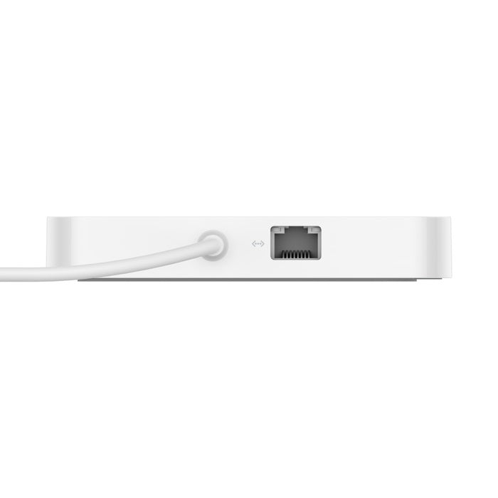 Belkin Connect USB-C 6-in-1 Multiport Hub with Mount - White (INC011btWH), 10Gbps, 2x USB-A, USB-C, SD 3.0 & MicroSD Card Reader, 2 Years Warranty - Image 2