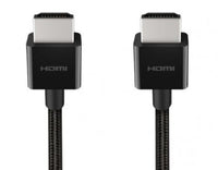 Belkin 8K Ultra High Speed HDMI 2.1 Braided Cable (2M) - Black (AV10176bt2M-BLK), 8k @ 60Hz, 4K @ 120Hz, Dolby Vision, HDR 10, 2 Years Warranty - Image 2