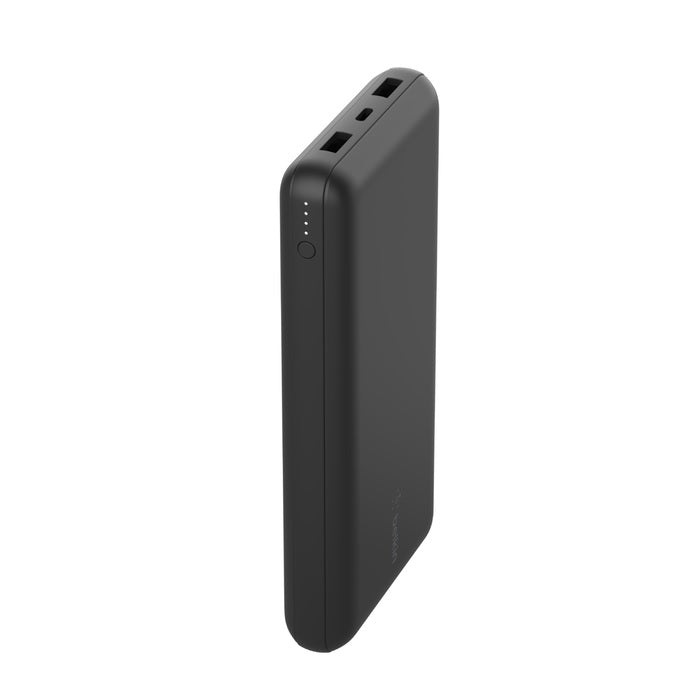 Belkin BoostCharge CCC-Certified 20k mAh Power Bank (Triple-Port)+USB-C  to USB-A Cable - Black(BPB012btBK),2xUSB-A,1xUSB-C,$2500 CEW,2 Years Warranty - Image 1