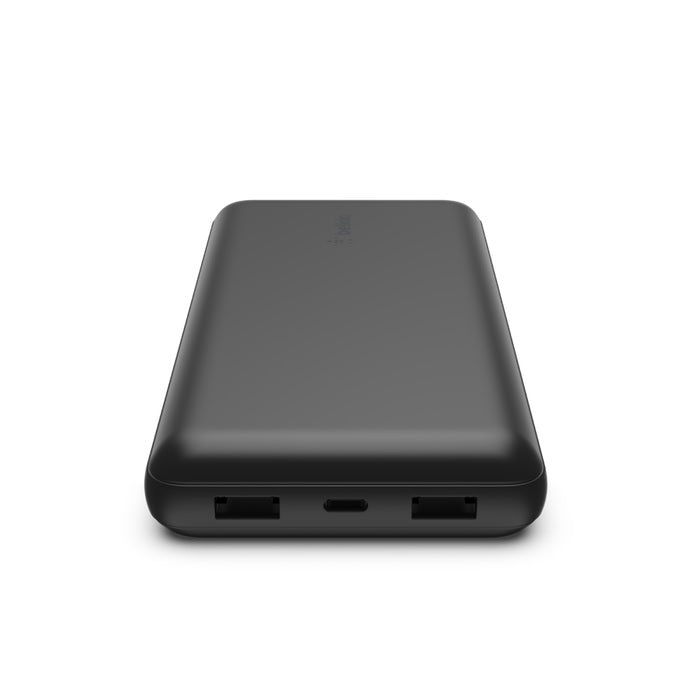 Belkin BoostCharge CCC-Certified 20k mAh Power Bank (Triple-Port) + USB-C  to USB-A Cable - Black (BPB012btBK), 2x USB-A, 1x USB-C, 2 Years Warranty - Image 3