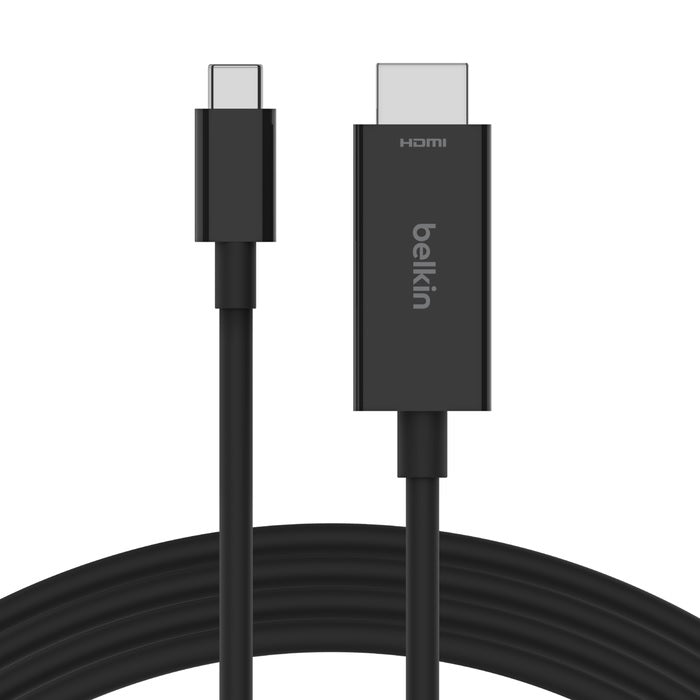 Belkin Connect USB-C™ to HDMI Cable (2M) - Black (AVC012bt2MBK), 8K at 60Hz and 4K at 120Khz, Supports (HDR10+), Plug and Play, 2 Years Warranty - Image 5