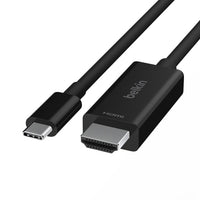 Belkin Connect USB-C™ to HDMI Cable (2M) - Black (AVC012bt2MBK), 8K at 60Hz and 4K at 120Khz, Supports (HDR10+), Plug and Play, 2 Years Warranty - Image 3