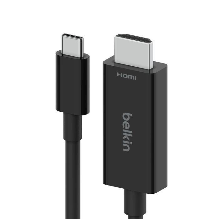 Belkin Connect USB-C™ to HDMI Cable (2M) - Black (AVC012bt2MBK), 8K at 60Hz and 4K at 120Khz, Supports (HDR10+), Plug and Play, 2 Years Warranty - Image 4
