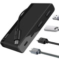 Belkin USB-C 4-Port Mini Hub (USB Type-C) - Black(F4U090btBLK), 5Gbps, 2x USB-C, 2x USB-A, Compact & Travel-Ready, Ultra-Portable,2 Years Warranty - Image 1