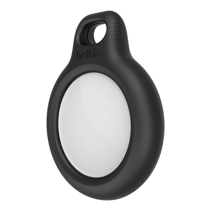 Belkin Secure Holder With Key Ring for AirTag - Black (F8W973btBLK), Twist & Lock Design, Raised Edges, 2 Years Warranty - Image 4