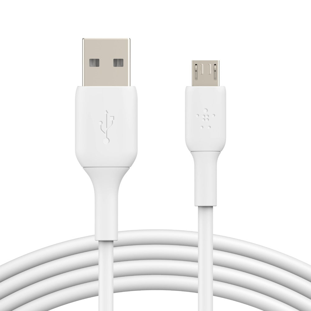 Belkin BoostCharge Micro-USB  to USB-A Cable (1M) - White (CAB005bt1MWH), 25K+ Bends, USB-IF Certified, 2 Years Warranty - Image 5