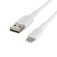 Belkin BoostCharge Micro-USB  to USB-A Cable (1M) - White (CAB005bt1MWH), 25K+ Bends, USB-IF Certified, 2 Years Warranty - Image 2