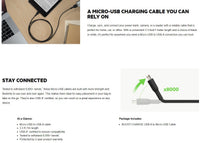 Belkin BoostCharge USB-A to Micro-USB Cable (1M) - Black (CAB005bt1MBK), 25K+ Bends, USB-IF Certified, .2 Years Warranty - Image 4