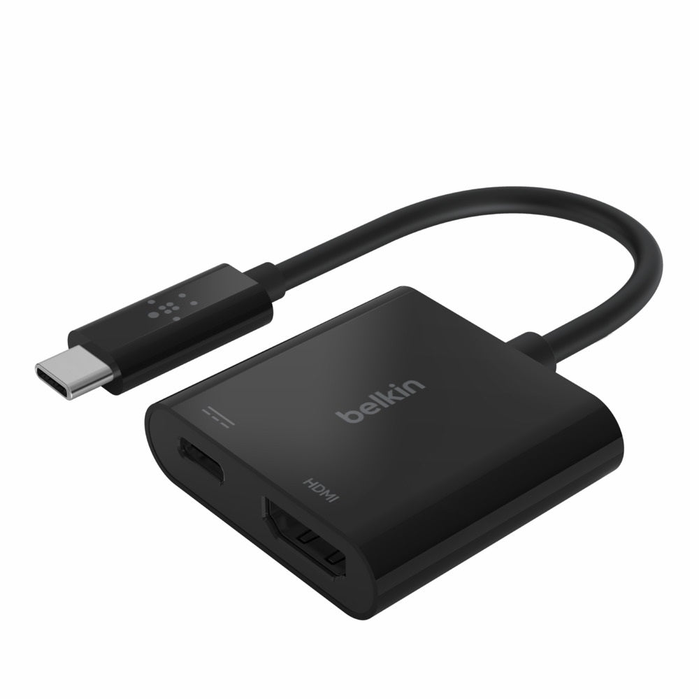 Belkin USB-C to HDMI + Charge Adapter + USB-C  Cable (13CM) - Black (AVC002btBK), 60W PD, Supports 4K at 60Hz Ultra-HD Video, 2 Years Warranty - Image 5