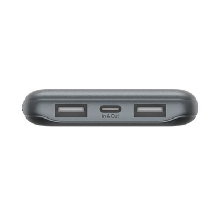 LS Belkin BoostCharge 10k mAh Power Bank (Triple-Port)+USB-C to USB-A Cable -Space Grey(BPB011btGY),2xUSB-A(12W),1xUSB-C(15W), $2500 CEW,2 Years Warra - Image 2