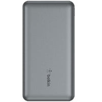 Belkin BoostCharge 10k mAh Power Bank (Triple-Port) + USB-C to USB-A Cable - Space Grey (BPB011btGY), 2xUSB-A (12W), 1xUSB-C (15W), 2 Years Warranty - Image 4