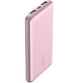 Belkin BoostCharge CCC-Certified 10k mAh Power Bank (Triple-Port) + USB-C to USB-A Cable - Pink (BPB011btPK), 2x USB-A, 1x USB-C, 2 Years Warranty - Image 1