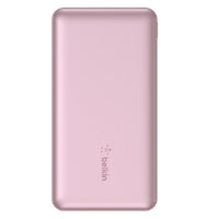 Belkin BoostCharge CCC-Certified 10k mAh Power Bank (Triple-Port) + USB-C to USB-A Cable - Pink (BPB011btPK), 2x USB-A, 1x USB-C, 2 Years Warranty - Image 4