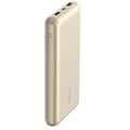 Belkin BoostCharge CCC-Certified 20k mAh Power Bank (Triple-Port) + USB-C  to USB-A Cable - Gold (BPB012btGD), 2x USB-A, 1x USB-C, 2 Years Warranty - Image 1