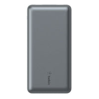 Belkin BoostCharge 20k mAh Power Bank (Triple-Port) + USB-C to USB-A Cable - Space Grey (BPB012btGY), 2xUSB-A (12W), 1xUSB-C (15W), 2 Years Warranty - Image 4