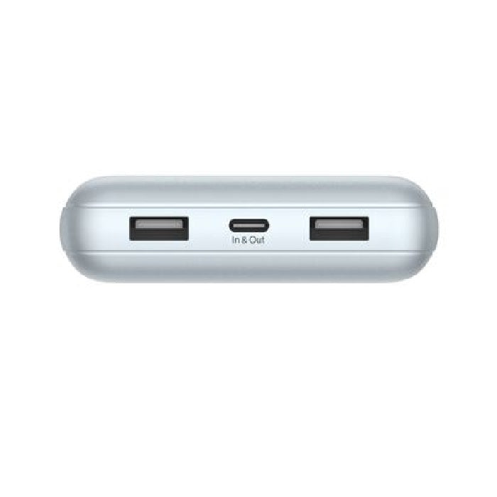 Belkin BoostCharge CCC-Certified 20k mAh Power Bank (Triple-Port) + USB-C  to USB-A Cable - Pearl Blue (BPB012btPB), 2xUSB-A, 1xUSB-C,2 Years Warranty - Image 2