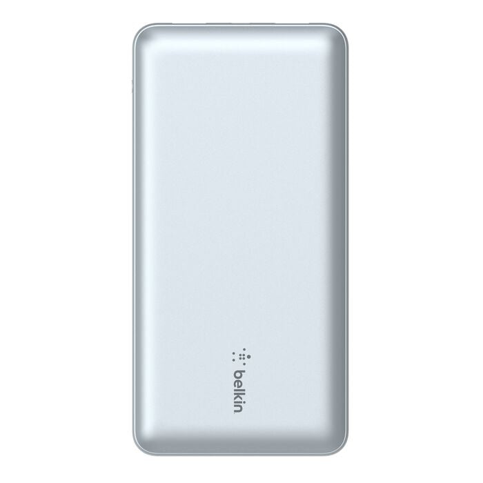 Belkin BoostCharge CCC-Certified 20k mAh Power Bank (Triple-Port) + USB-C  to USB-A Cable - Pearl Blue (BPB012btPB), 2xUSB-A, 1xUSB-C,2 Years Warranty - Image 4